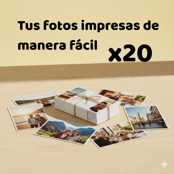 Pack 20 Fotos 10 x 15