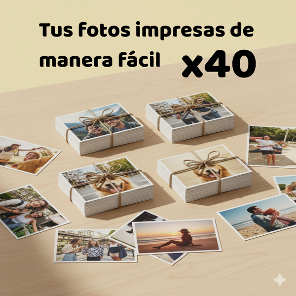 Pack 40 Fotos 10 x 15