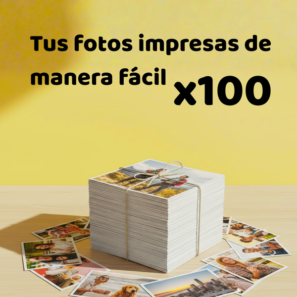Pack 100 Fotos 10 x 15